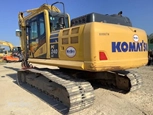 Used Komatsu in yard